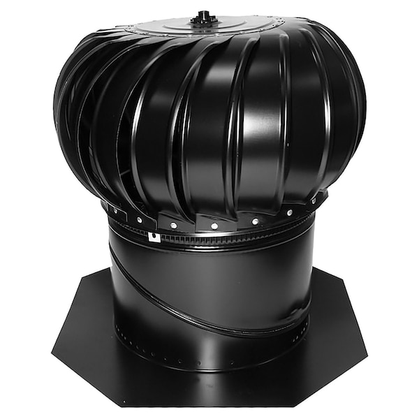 Black Aluminum Roof Vent